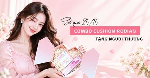 Set Quà 20/10 Cho Nàng Mê Makeup: 6 Combo Cushion Rodian Đáng Tặng