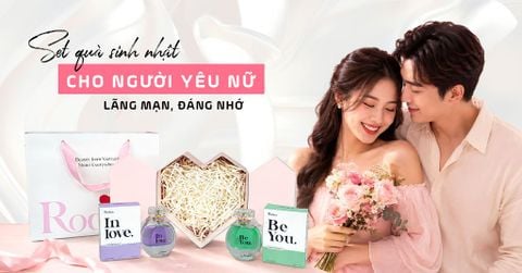 Set Quà Sinh Nhật Cho Người Yêu Nữ Lãng Mạn, Đáng Nhớ