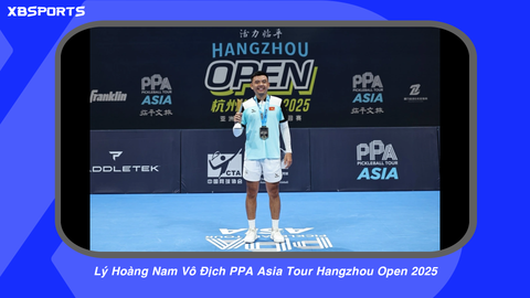 Lý Hoàng Nam Vô Địch PPA Asia Tour Hangzhou Open 2025: Cột Mốc Lịch Sử Và 