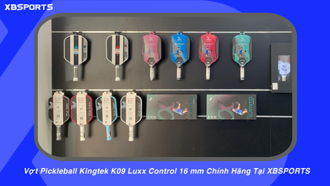 Vợt Pickleball Kingtek K09 Luxx Control 16 mm Chính Hãng Tại XBSPORTS