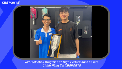 Vợt Pickleball Kingtek K07 High Performance 16 mm Chính Hãng Tại XBSPORTS