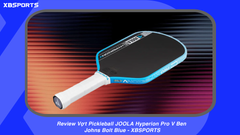 Review Vợt Pickleball JOOLA Hyperion Pro V Ben Johns Bolt Blue - XBSPORTS