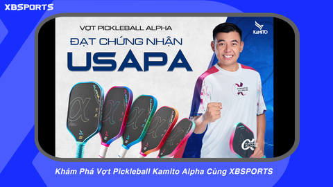 Khám Phá Vợt Pickleball Kamito Alpha Cùng XBSPORTS