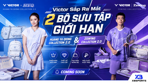 Victor Sắp Ra Mắt 2 Bộ Sưu Tập Giới Hạn: Huang Ya Qiong Collection 2.0 và Zswing Collection 2.0