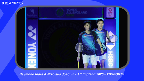 Raymond Indra & Nikolaus Joaquin - All England 2026 - XBSPORTS