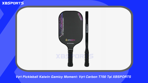 Vợt Pickleball Kaiwin Gamicy Moment: Vợt Carbon T700 Tại XBSPORTS