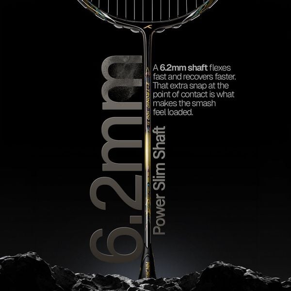 Đũa Power Slim Shaft 6.2mm của Hundred Z-Tronic 100 Ti