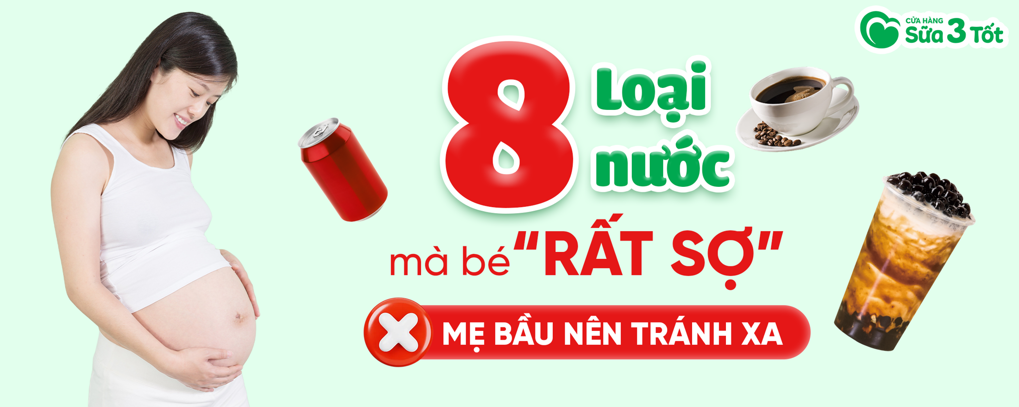 👶 MẸ BẦU ƠI! 8 LOẠI NƯỚC MÀ BÉ “RẤT SỢ” – MẸ NÊN TRÁNH XA