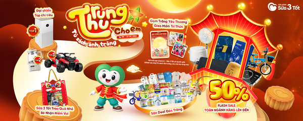 🎑🌙 TRUNG THU CHO EM 2026 - TỦ SÁCH ÁNH TRĂNG