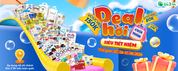 🔥 DEAL HỜI CUỐI TUẦN: GHÉP COMBO XỊN – NHẬN VOUCHER ĐẾN 150K! 🔥