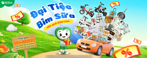 🎁🔥 ĐẠI TIỆC BỈM SỮA - SĂN QUÀ ĐỈNH CAO