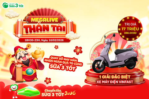 🚦 CHUYẾN TÀU THẦN TÀI 2026 DỪNG TRẠM CUỐI – SỮA 3 TỐT GỌI TÊN BA MẸ!