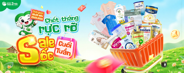 🔥 CHỐT THÁNG RỰC RỠ – SALE SỐC CUỐI TUẦN 🔥