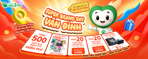 💥 GIÁ SỐC – QUÀ TO – DEAL DỒN DẬP: SUPER BRAND DAY VÂN ĐÌNH CHUẨN BỊ BÙNG NỔ BA MẸ ƠI!!!