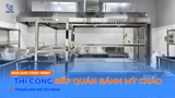 THIẾT KẾ THI CÔNG BẾP TIỆM BÁNH MÌ CHẢO | ĐOÀN GIA