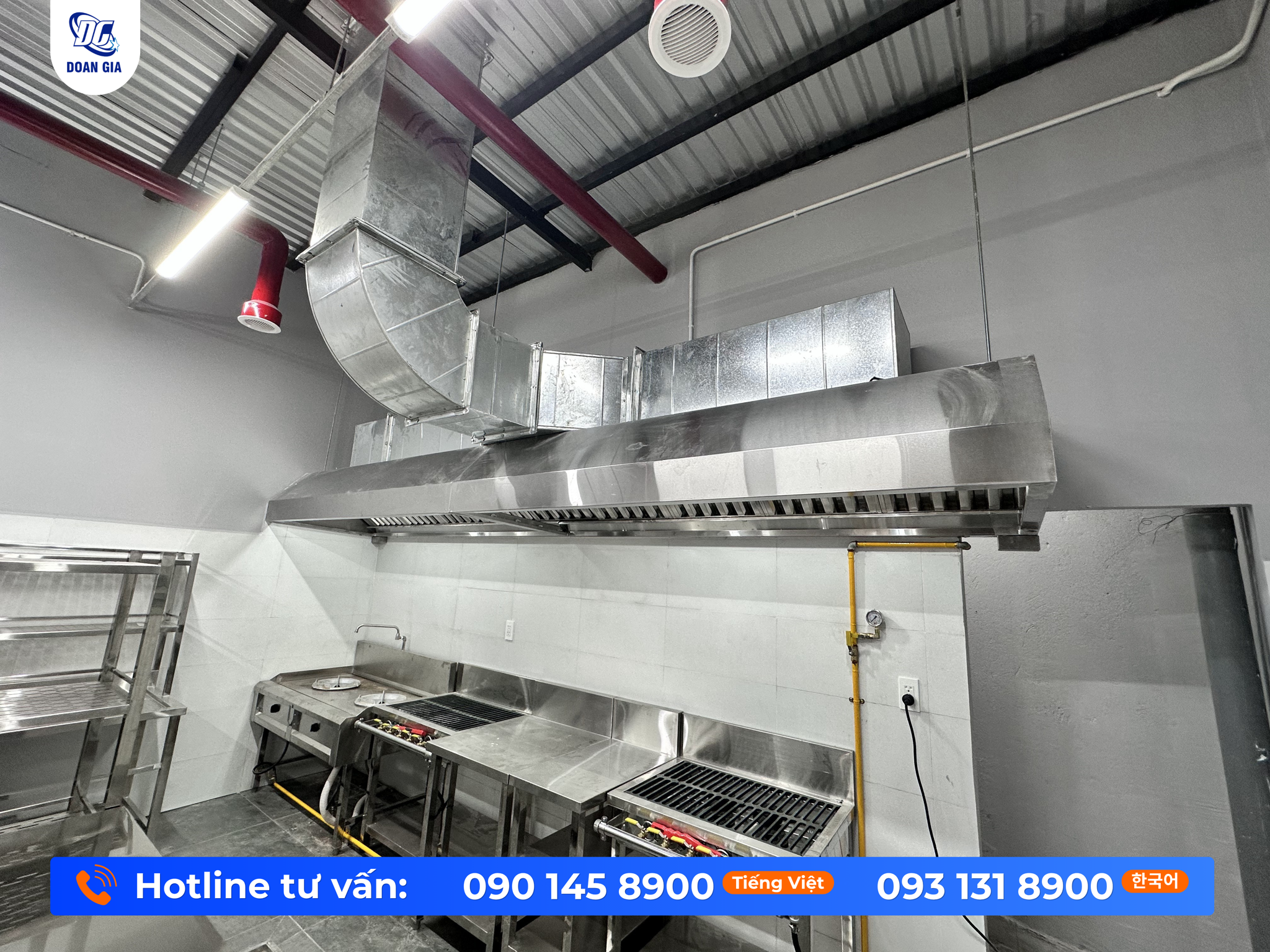 chụp hút mùi inox công nghiệp