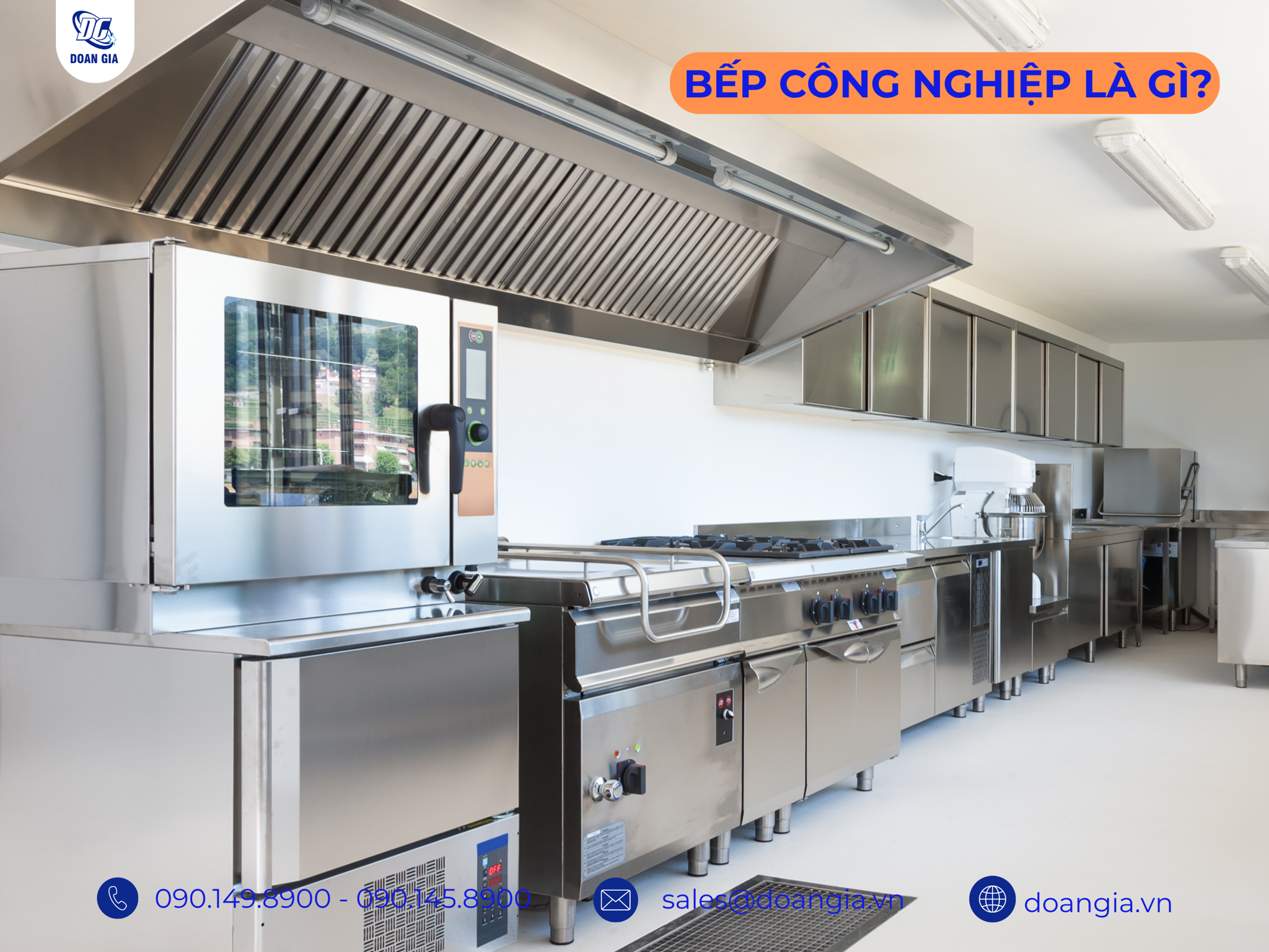 thiết kế bếp công nghiệp