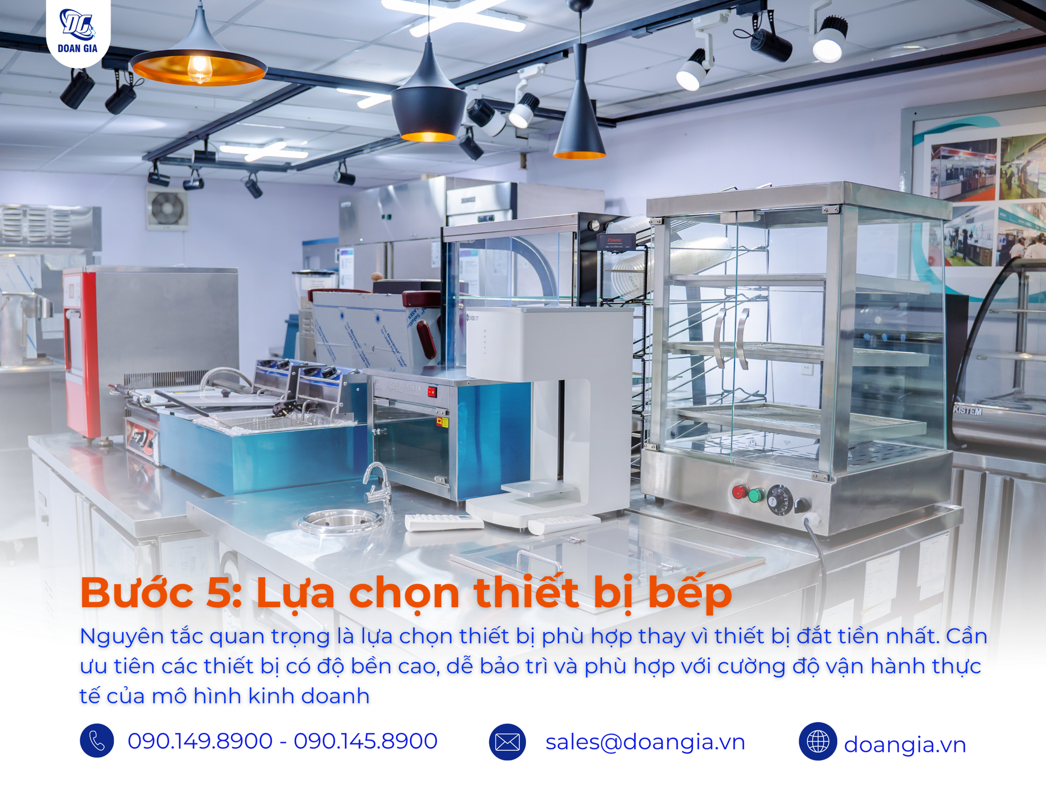 thiết bị bếp công nghiệp