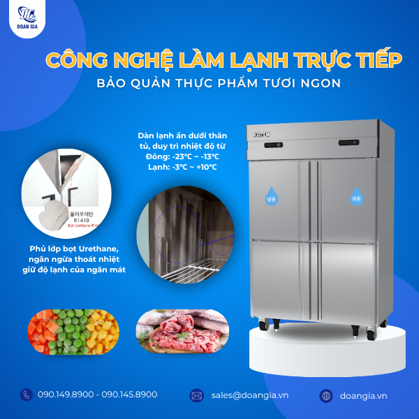 công nghệ làm lạnh trực tiếp