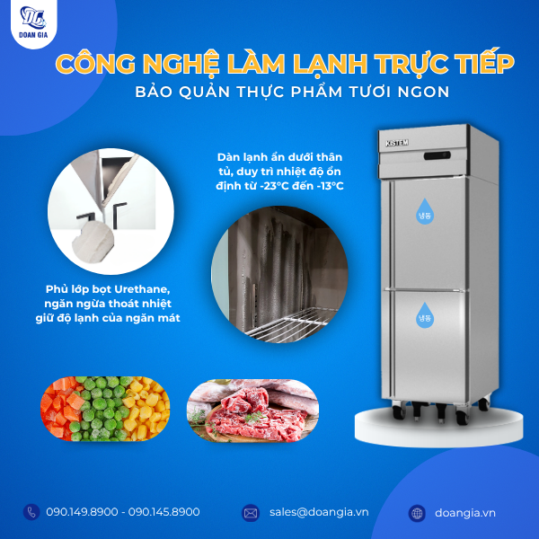 tủ đông công nghiệp