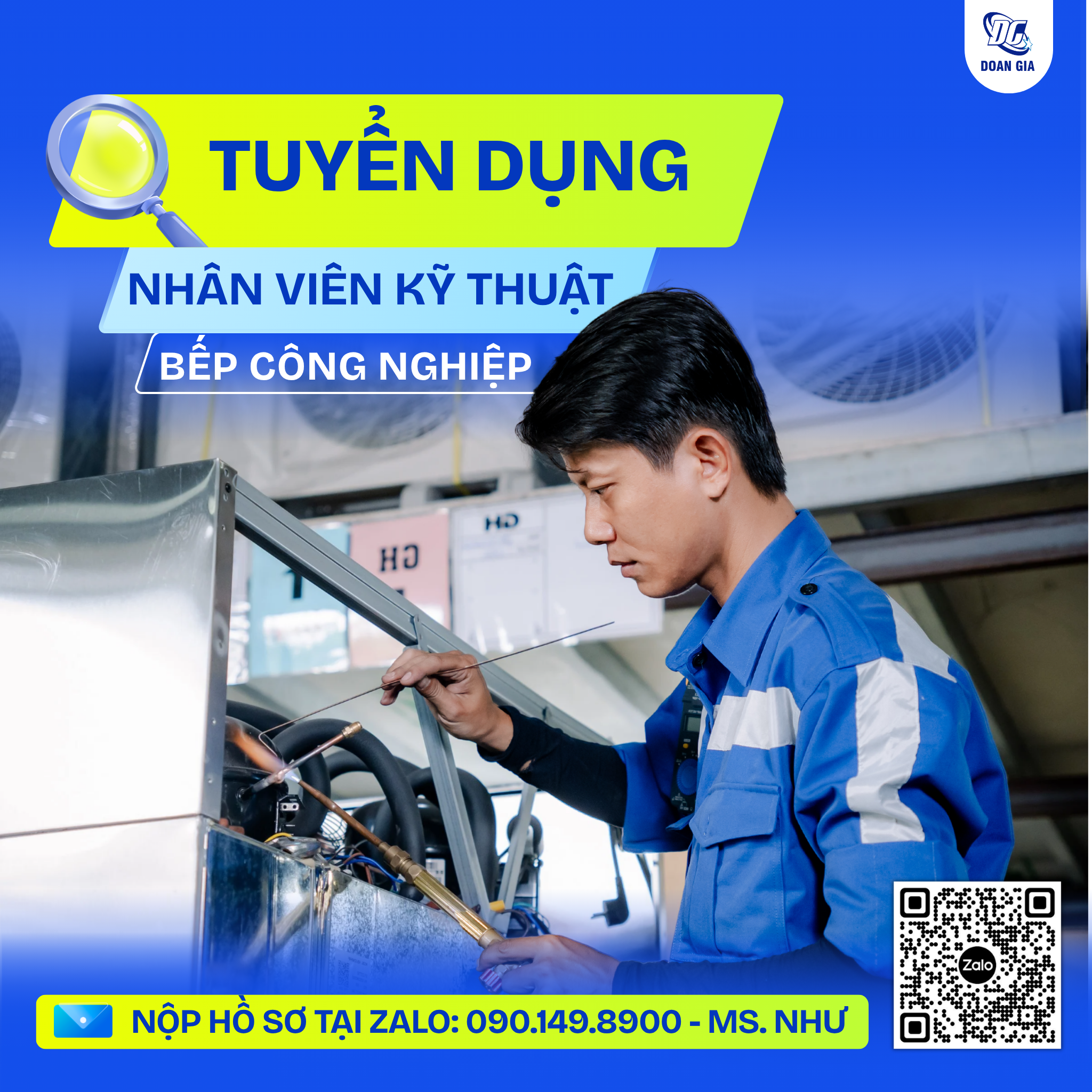 đoàn gia tuyển dụng nhân viên kỹ thuật