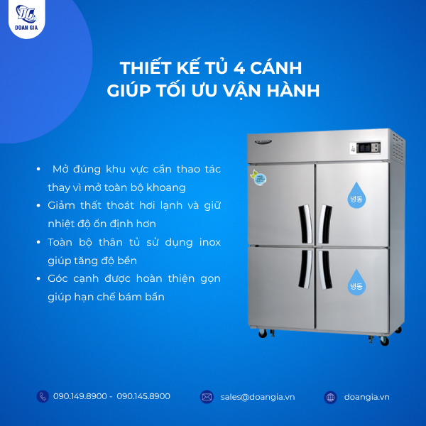 tủ lạnh 4 cánh