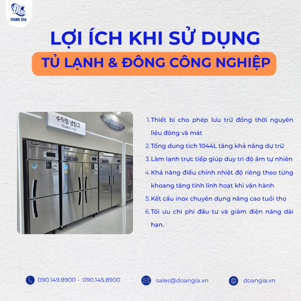 tủ lạnh công nghiệp