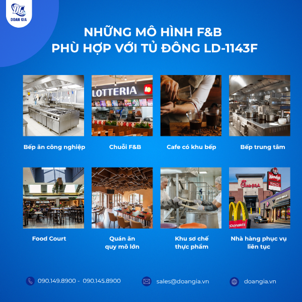 tủ đông công nghiệp 4 cánh
