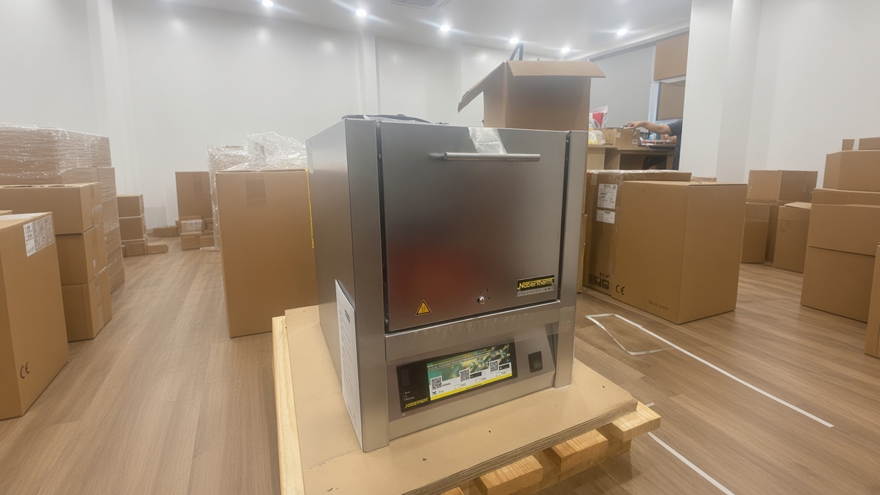 Bàn giao cung cấp thiết bị lò nung Nabertherm