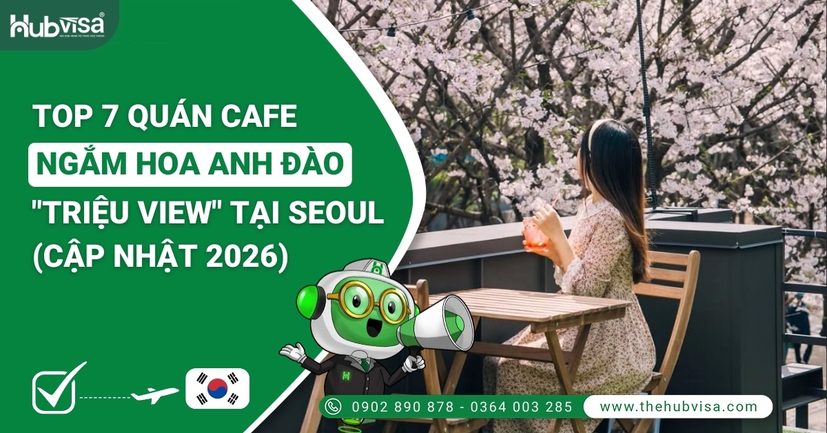 Top 7 Quán Cafe Ngắm Hoa Anh Đào 