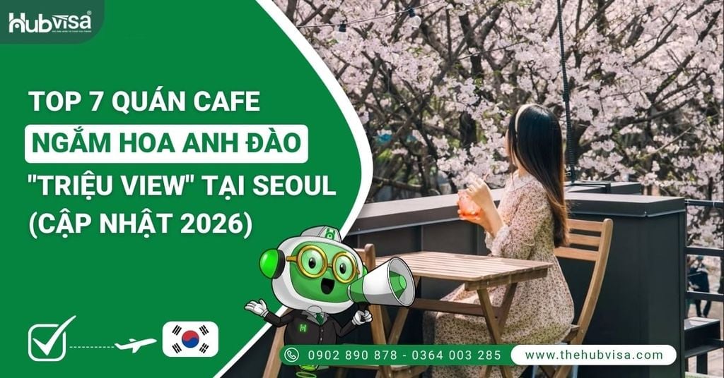 Top 7 Quán Cafe Ngắm Hoa Anh Đào 