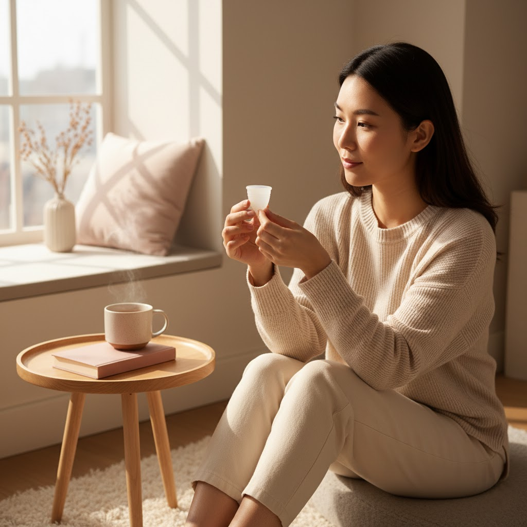 Sử Dụng Cốc Nguyệt San Khi Đang Đặt Vòng Tránh Thai Có An Toàn Không?