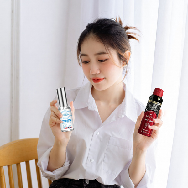 So Sánh Xịt Khử Mùi Beu Fresh và Old Spice