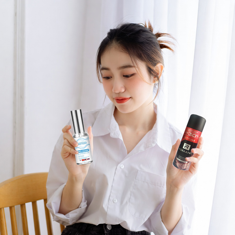 So Sánh Xịt Khử Mùi Beufresh và Romano