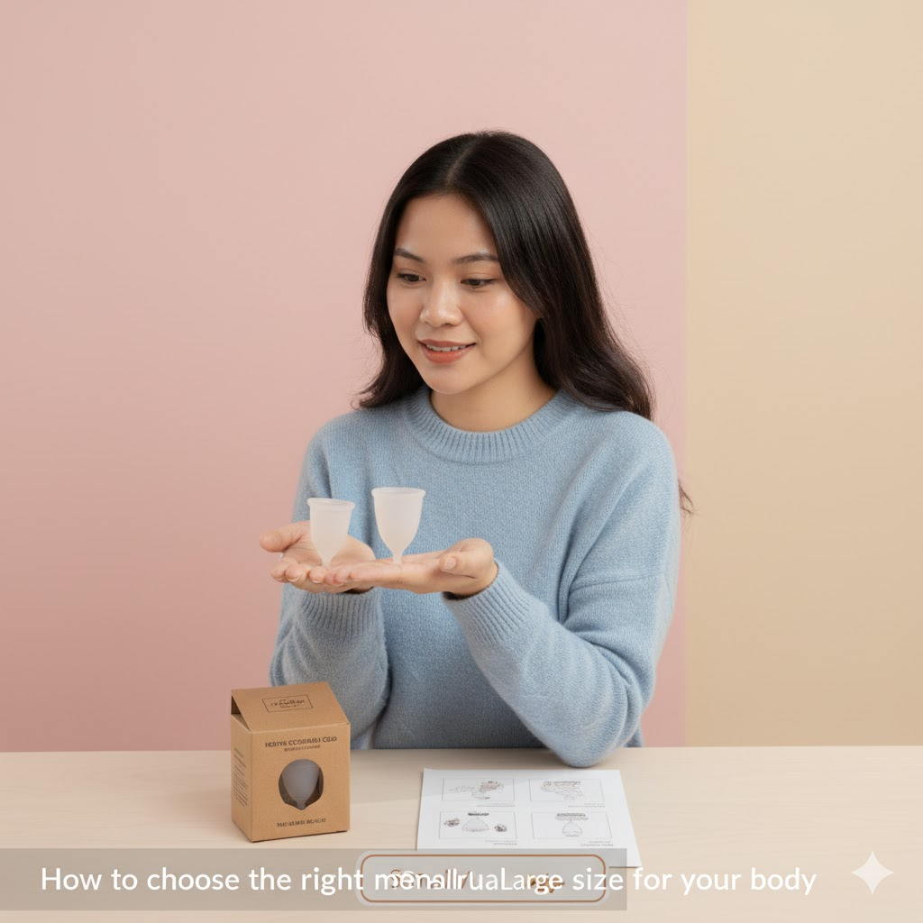 Cách Chọn Size Cốc Nguyệt San Phù Hợp Cơ Địa