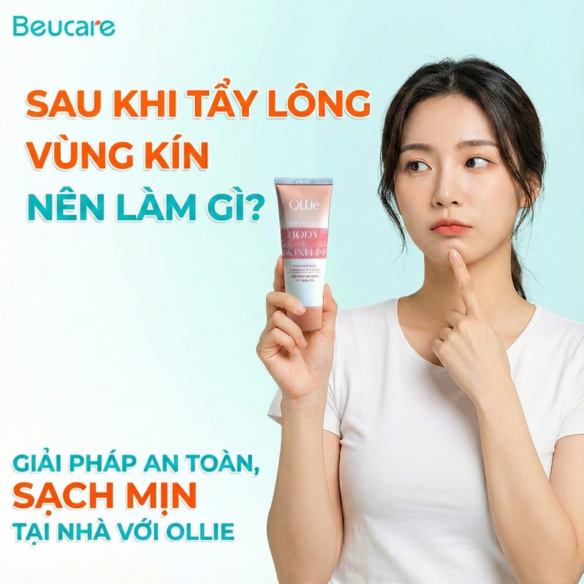 Sau khi tẩy lông vùng kín nên làm gì