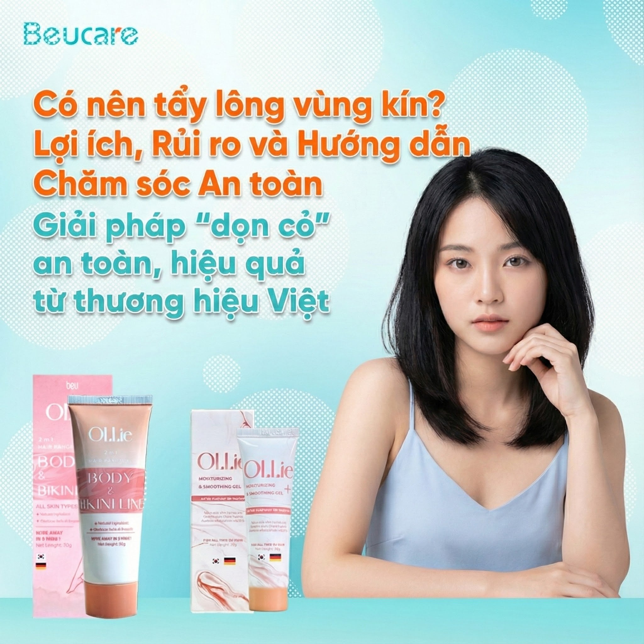 Có nên tẩy lông vùng kín? Phân tích lợi ích, rủi ro và cách chăm sóc an toàn