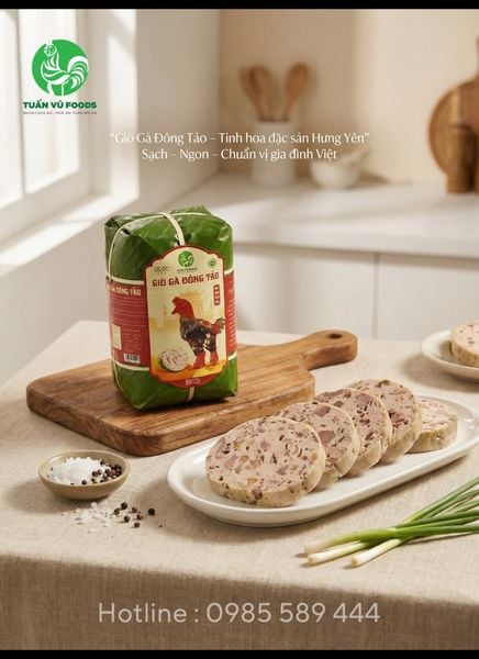 Giò Gà Đông Tảo - Món Quà Biếu Cao Cấp Gắn Liền Với Sản Vật Tiến Vua