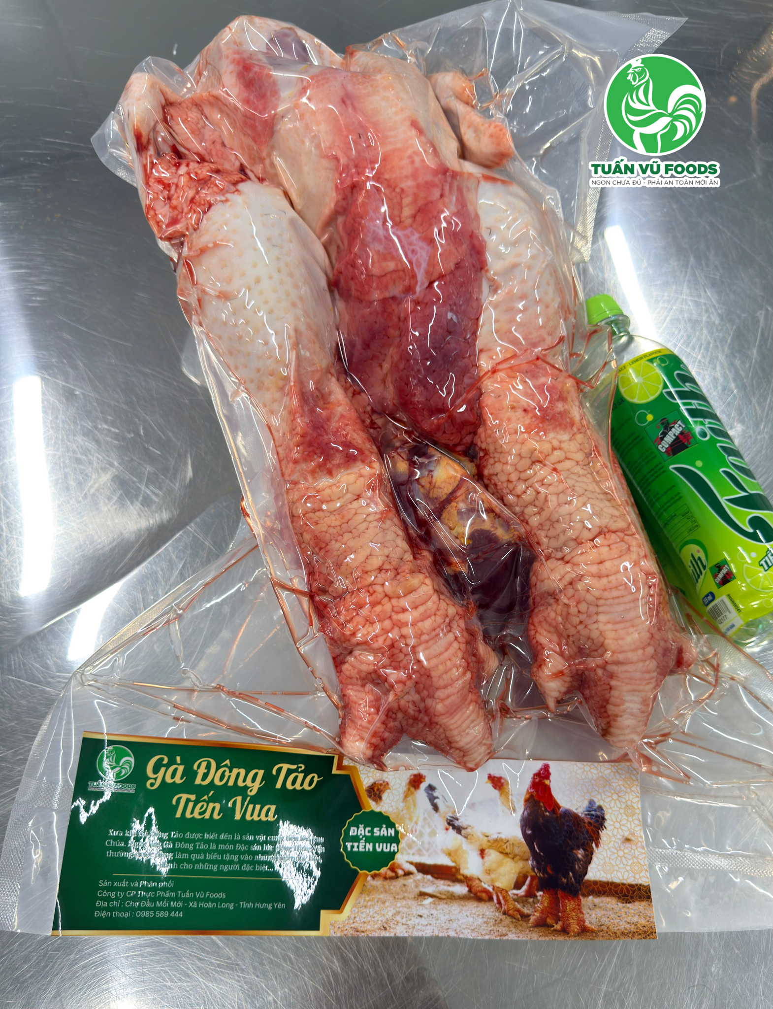 Gà Đông Tảo Tiến Vua Tuấn Vũ Foods: Tinh Hoa Vị Cung Đình, Tỉ Mỉ Từng Chi Tiết