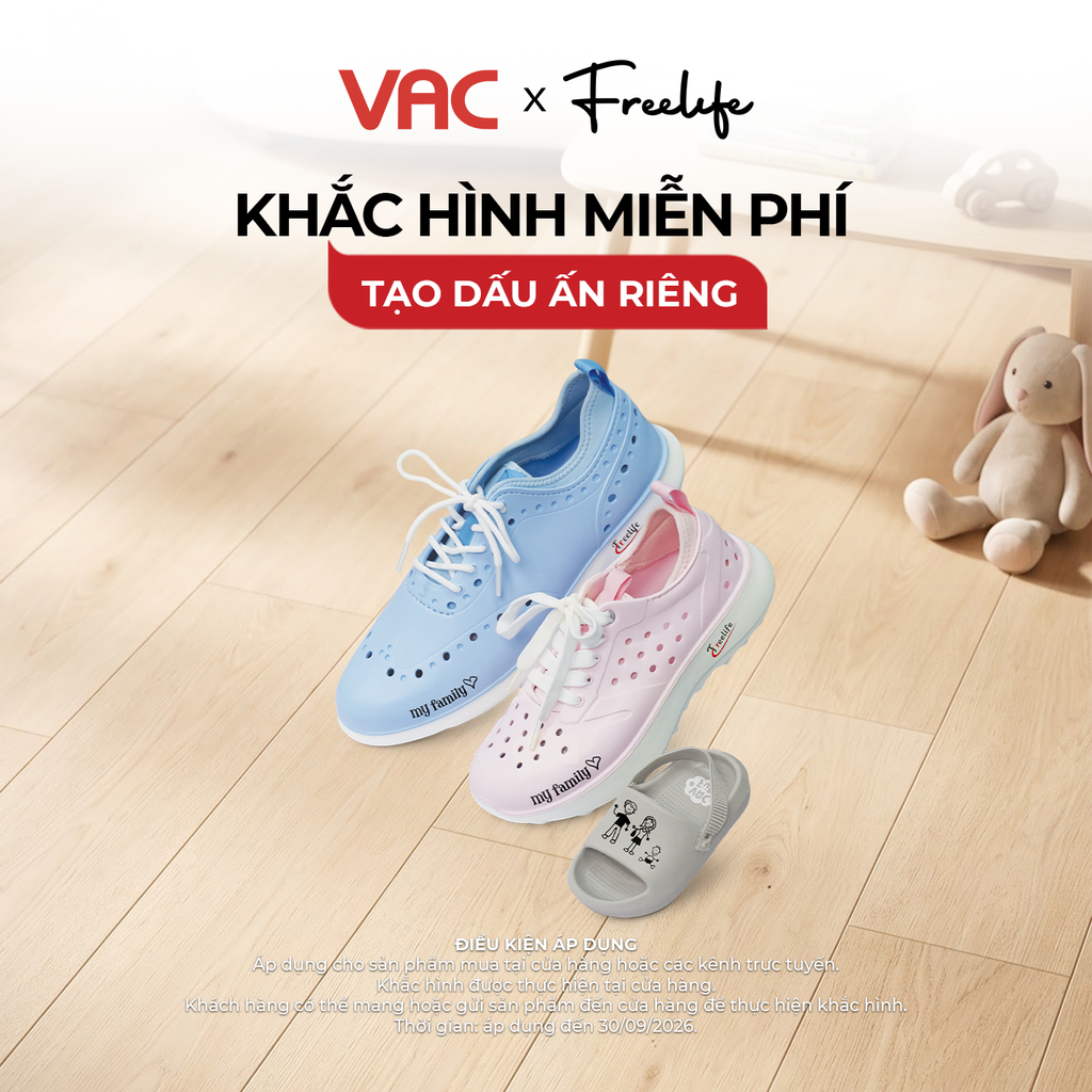 KHẮC HÌNH MIỄN PHÍ TRÊN GIÀY DÉP