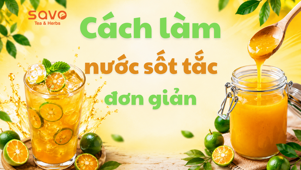 Cách làm sốt tắc đơn giản cho quán pha chế