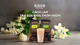 Cách làm trà sữa nhài thơm ngon, lạ miệng