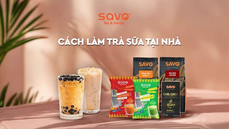 Cách làm trà sữa tại nhà với công thức đơn giản