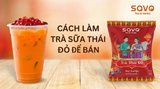 Cách làm trà sữa Thái Đỏ để bán