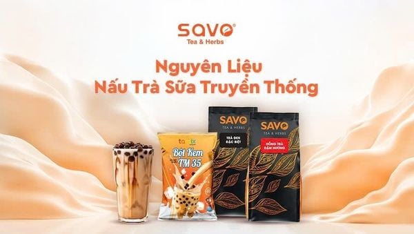 Nguyên liệu nấu trà sữa truyền thống kinh doanh đậm đà, thơm ngon