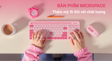 Bàn phím Micropack màu đẹp: Khi 