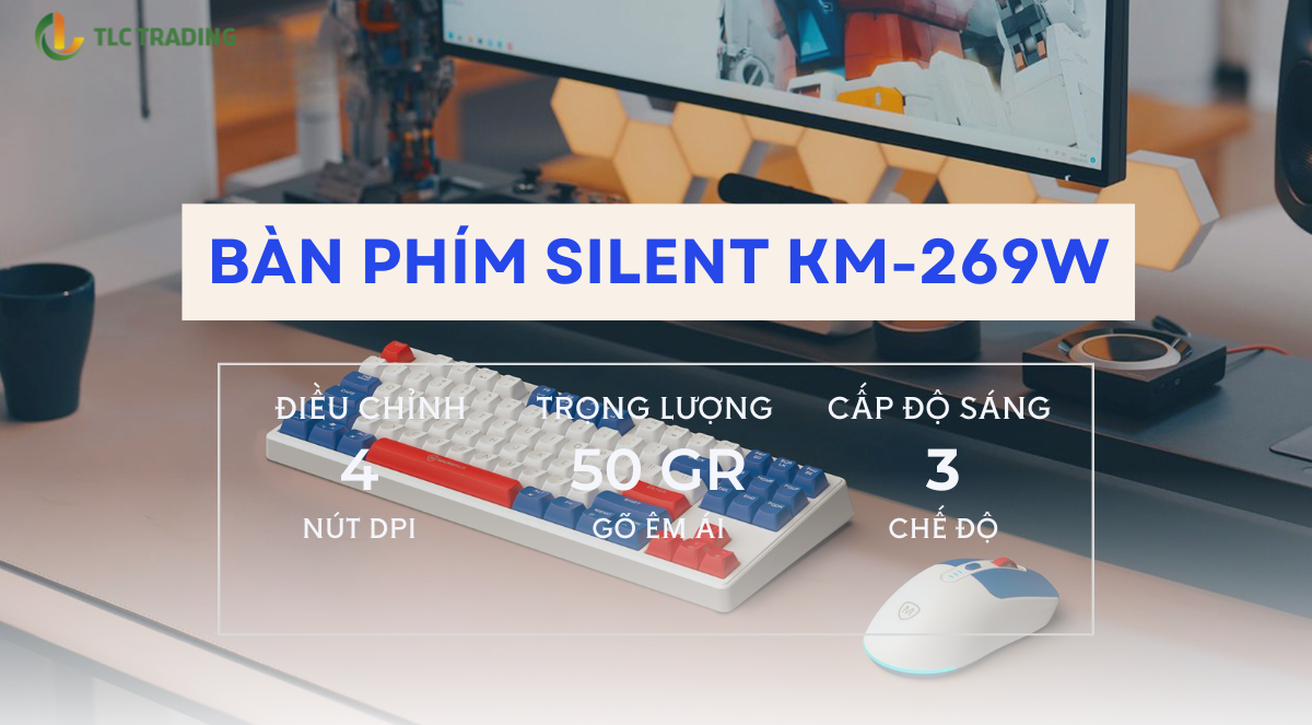 Điều gì khiến bàn phím Micropack KM-269W trở thành trợ thủ đắc lực cho dân văn phòng?