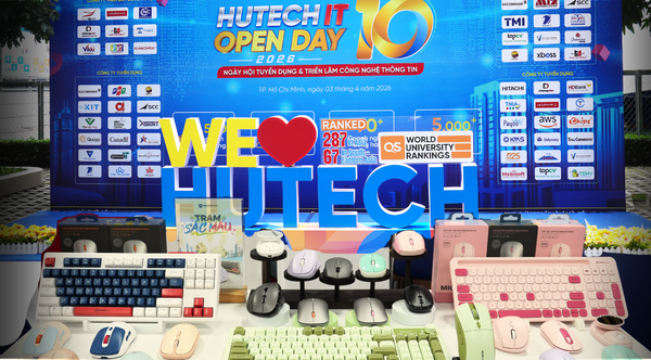 HUTECH IT Open Day 2026: Mang Micropack đến gần hơn với thế hệ trẻ