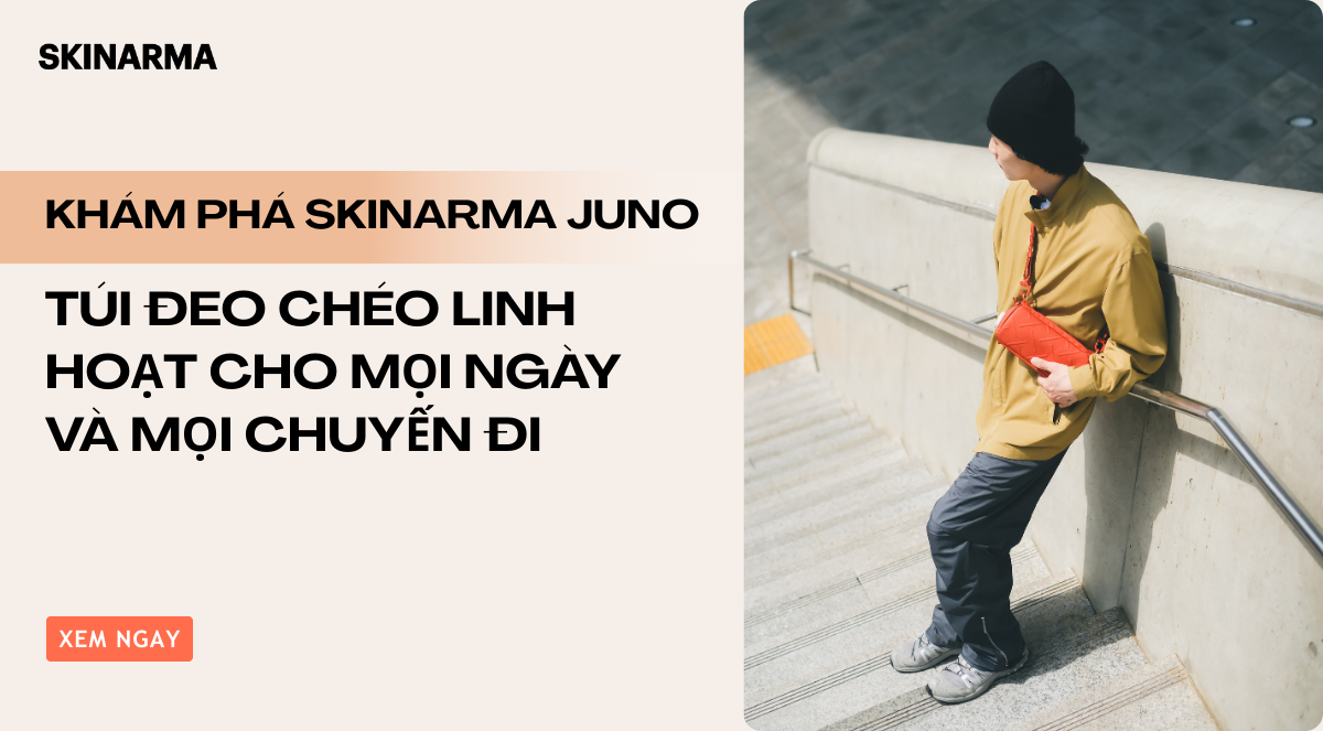 Khám Phá JUNO: Túi Đeo Chéo Linh Hoạt Cho Mọi Ngày Và Mọi Chuyến Đi