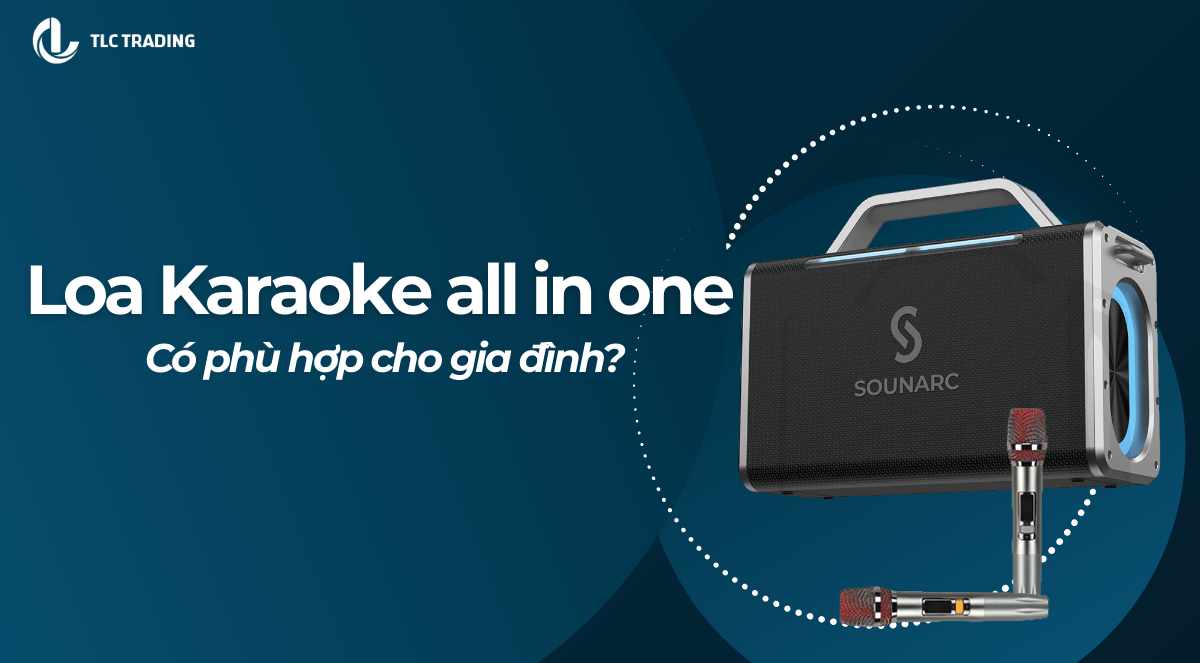 Loa karaoke Bluetooth all-in-one là gì? Có phù hợp cho gia đình không?